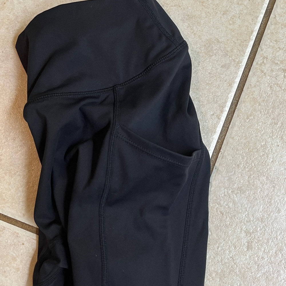 Violate the Dress Code Black Spandex Leggings - Picture 4 of 4